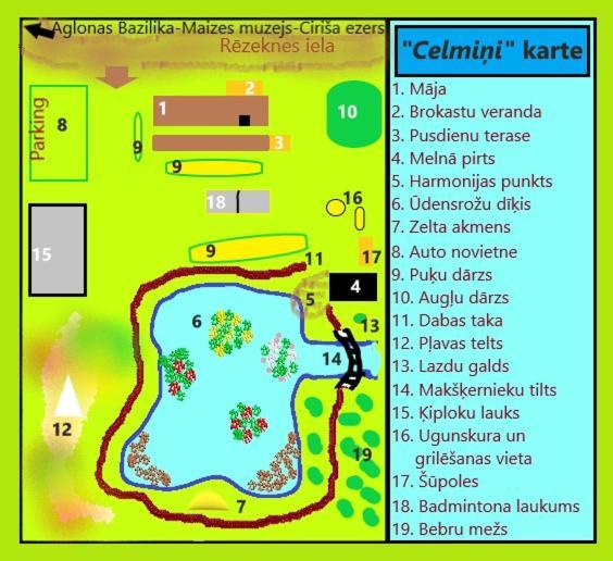 Вилла Idilliska Latgaliesu Lauku Maja Ar Melno Pirti Аглона Экстерьер фото
